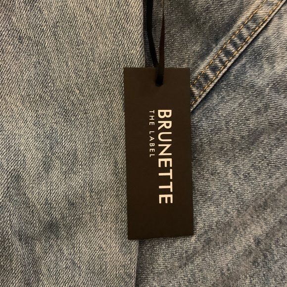 Brunette the Label Lindsay Denim Jacket. - Picture 5 of 12